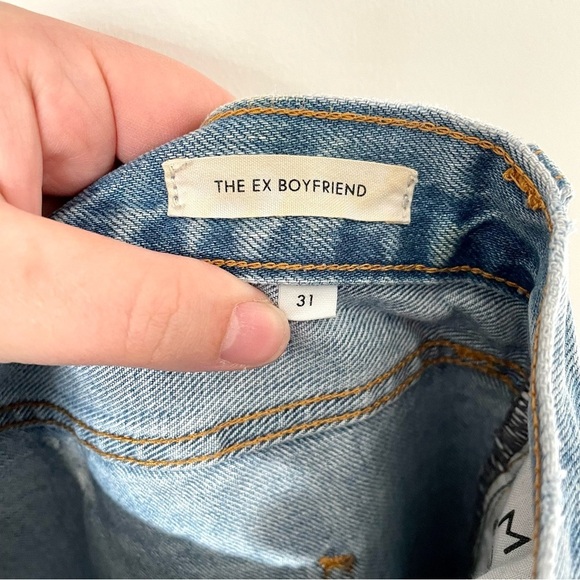 Denim Forum Light Blue Boyfriend Jeans - Picture 8 of 12